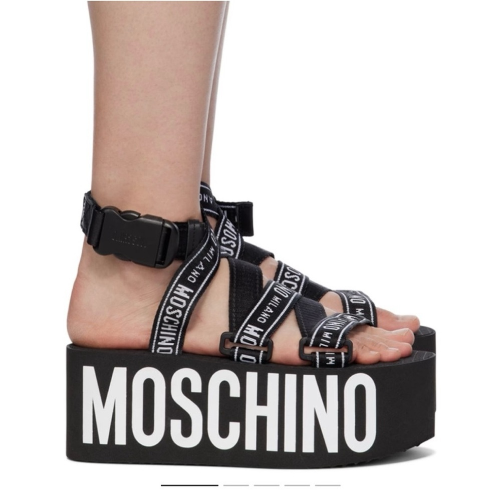 Moschino platform sandals